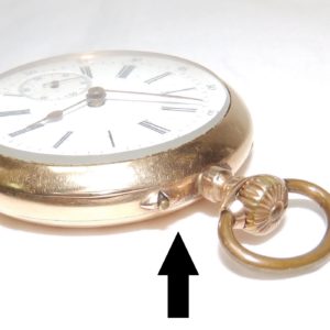 Phenix Watch Company (Suiza). Reloj de Bolsillo para caballero, lepine y remontoir. Ca. 1881