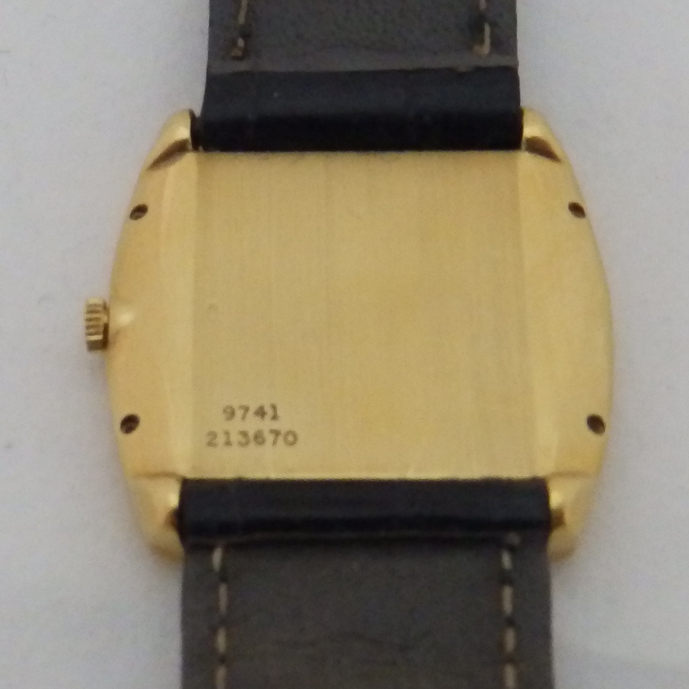 Piaget. Reloj de Pulsera para caballero.Esfera negra. Ca. 1957 Piaget. Reloj de Pulsera para caballero.Esfera negra. Ca. 1957
