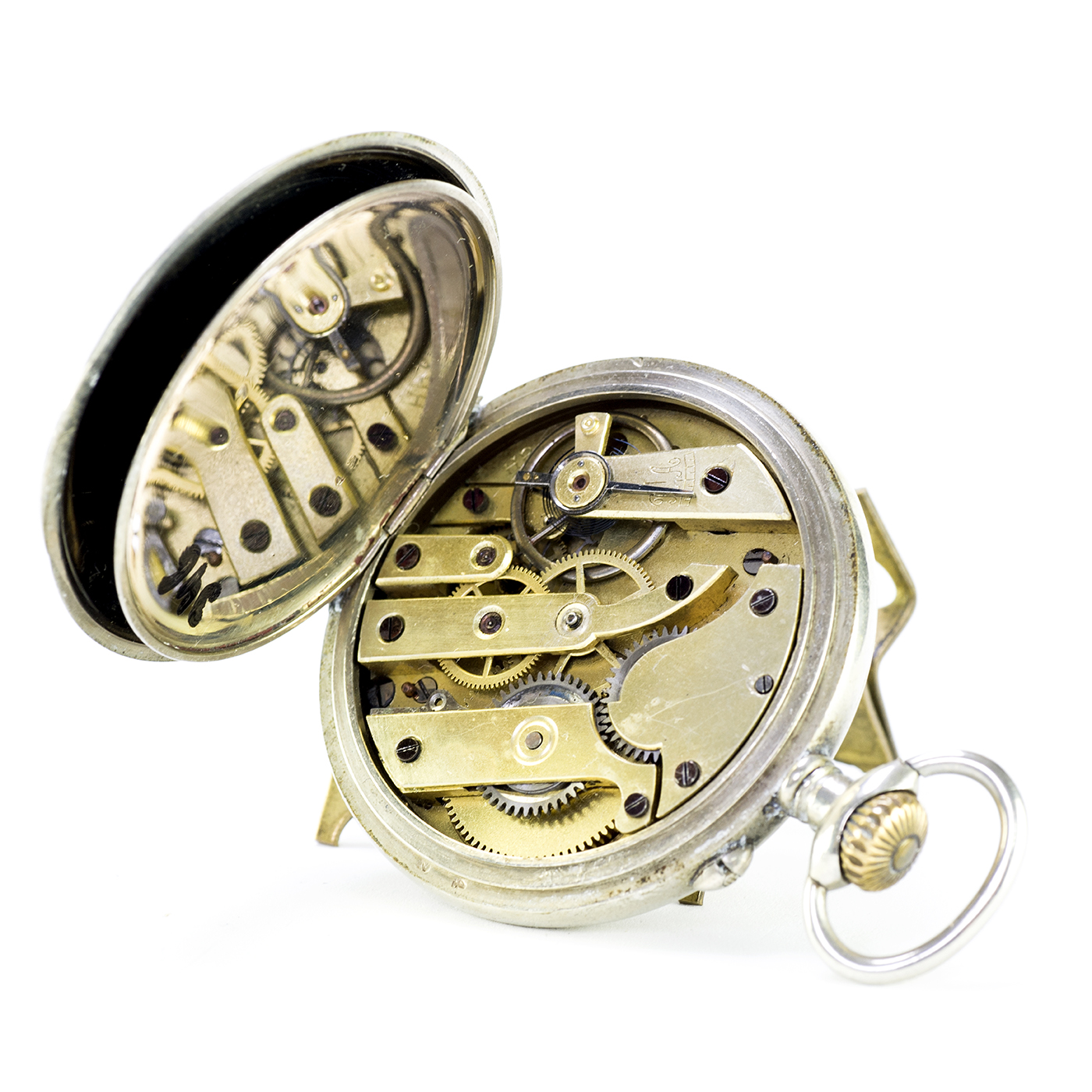 PIERRE & ETIENNE FRAINIER. Reloj de bolsillo, lepine y remontoir. Morteau, Francia, ca. 1900 PIERRE & ETIENNE FRAINIER. Reloj de bolsillo, lepine y remontoir. Morteau, Francia, ca. 1900