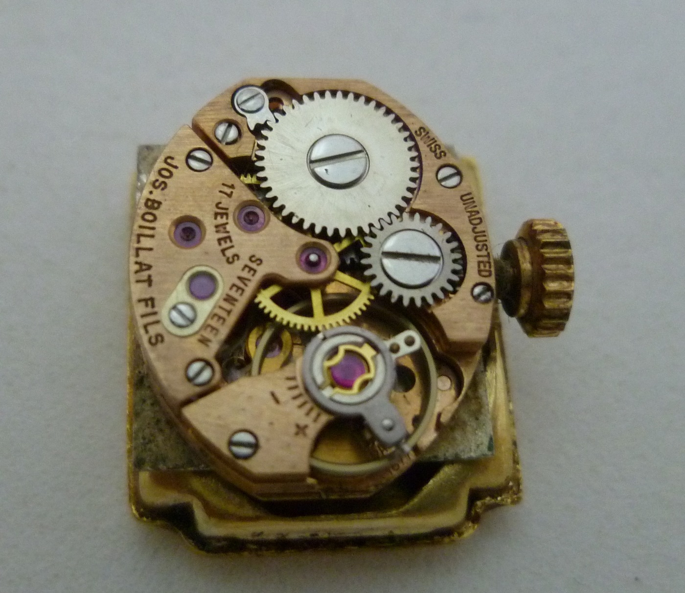 PK PIKAP - JOS BOILLAT FILS - Reloj de pulsera de señora - Vintage. PK PIKAP - JOS BOILLAT FILS - Reloj de pulsera de señora - Vintage.