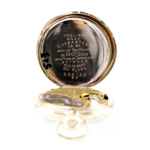 PRESCOT. Reloj de bolsillo-colgar, lepine y remontoir. England, Ca. 1900