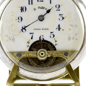 PRESTO. Reloj de Bolsillo, Lepine, remontoir, Ocho días Cuerda. Suiza, ca. 1920