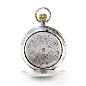 PRESTO. Reloj de Bolsillo, Lepine, remontoir, Ocho días Cuerda. Suiza, ca. 1920