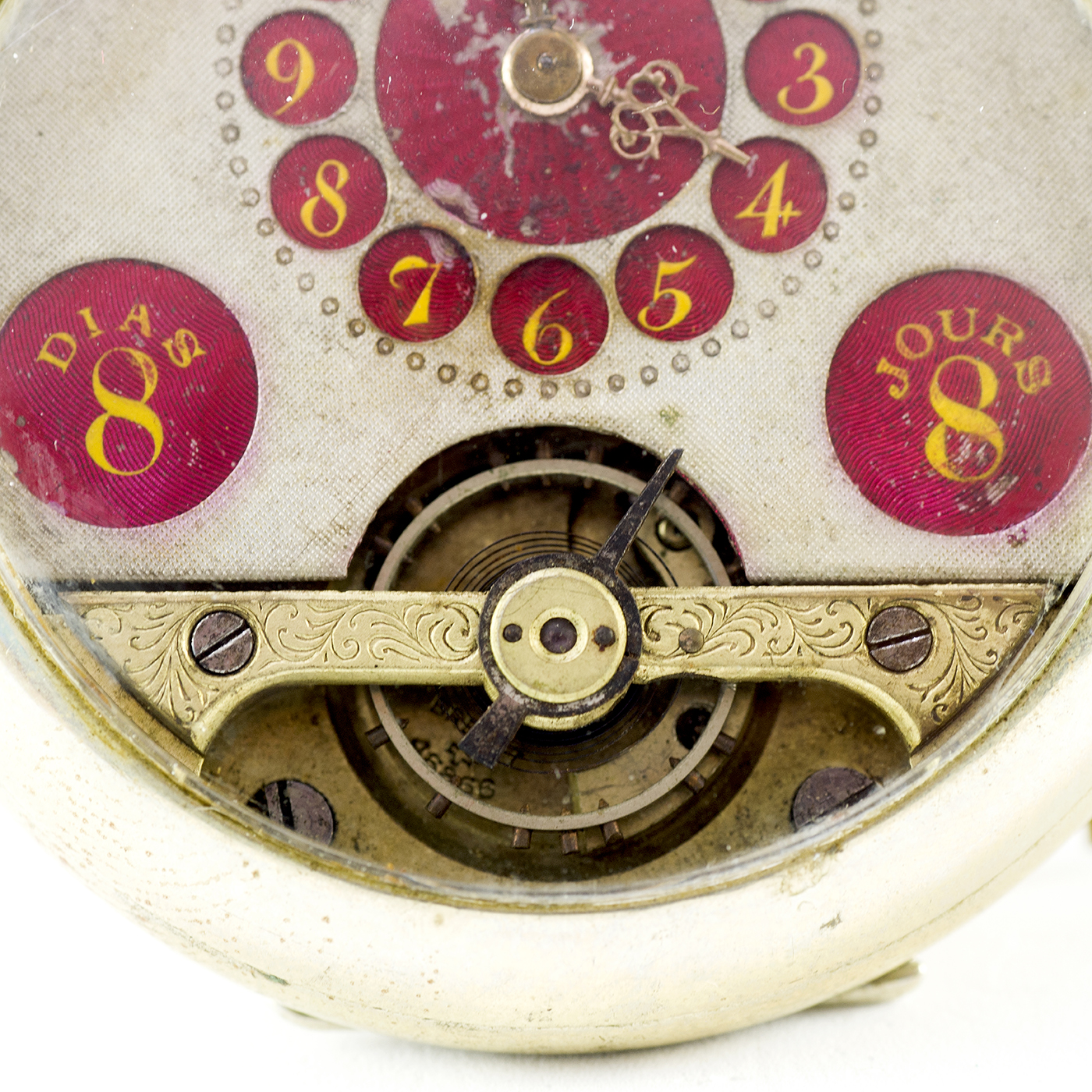 PRESTO (Suiza). Reloj de Bolsillo, lepine, remontoir, "Ocho Días Cuerda". Ca. 1900 PRESTO (Suiza). Reloj de Bolsillo, lepine, remontoir, "Ocho Días Cuerda". Ca. 1900
