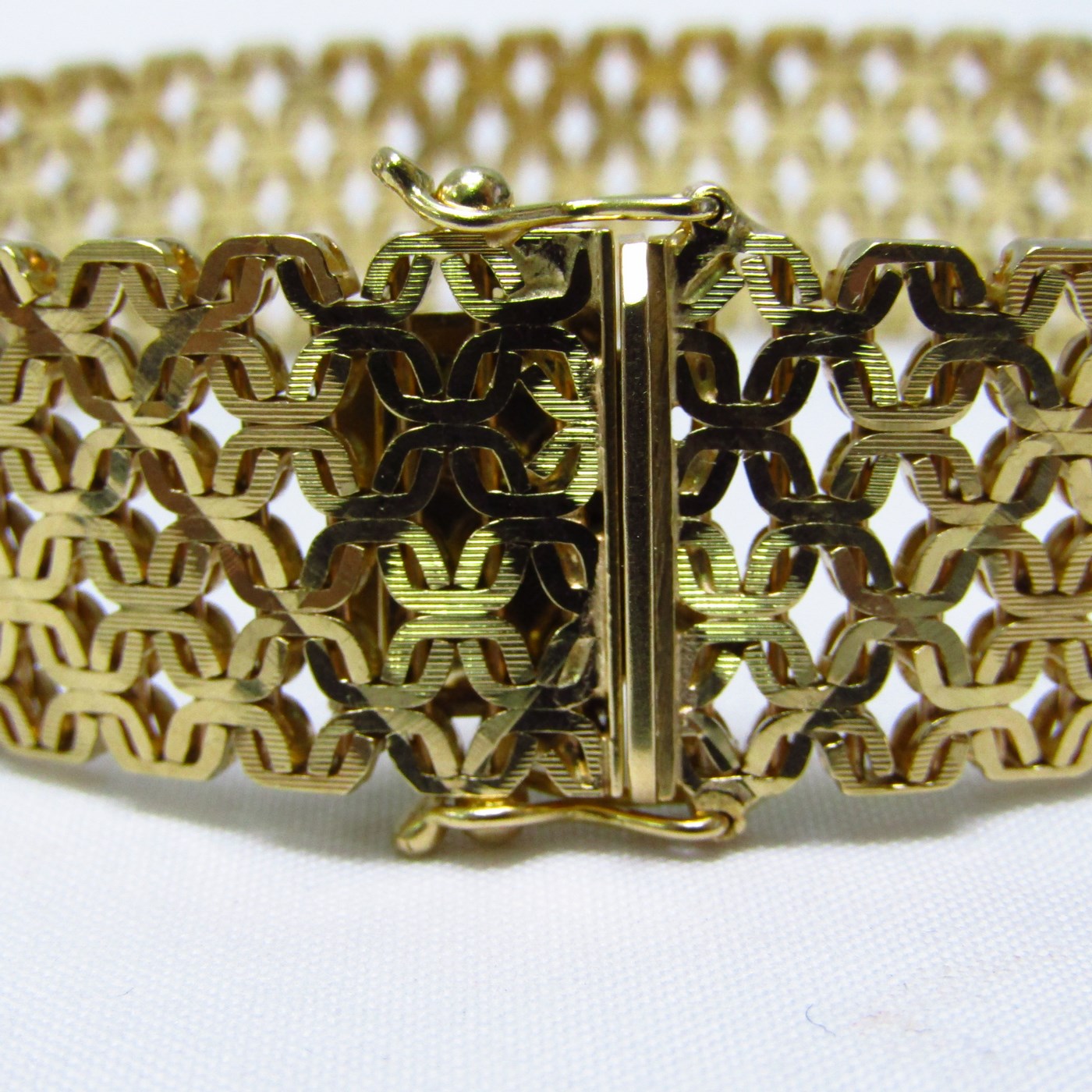 Pulsera Calada en Oro de 18k. Pulsera Calada en Oro de 18k.