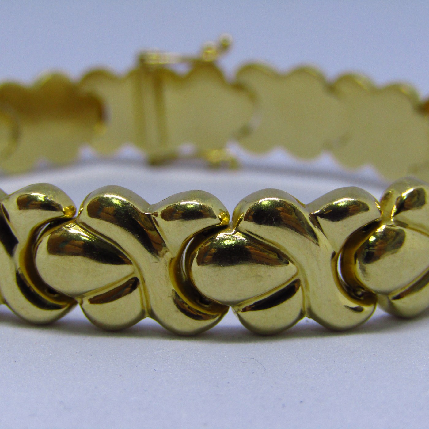 Pulsera de Oro de 18k. articulada. Pulsera de Oro de 18k. articulada.
