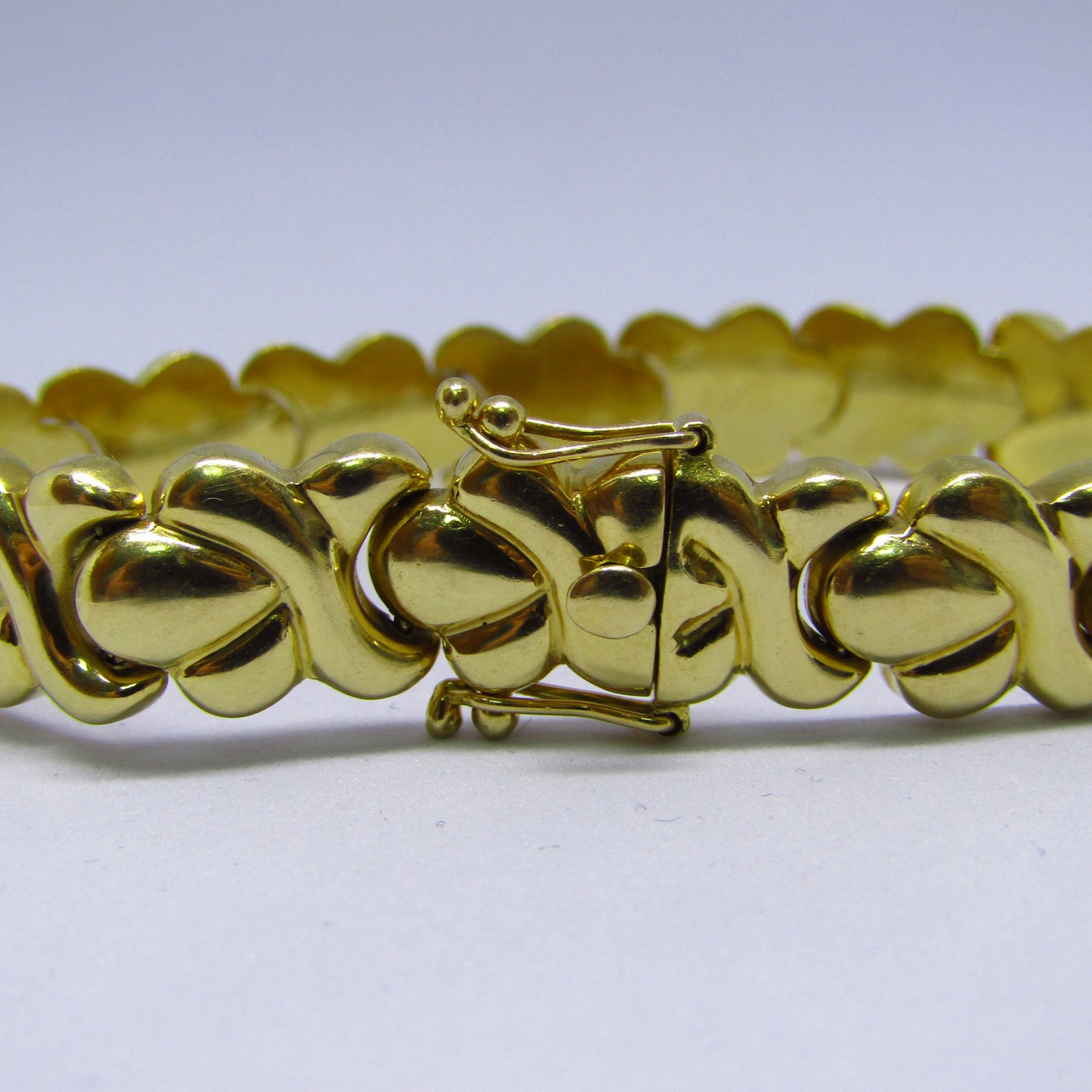 Pulsera de Oro de 18k. articulada. Pulsera de Oro de 18k. articulada.