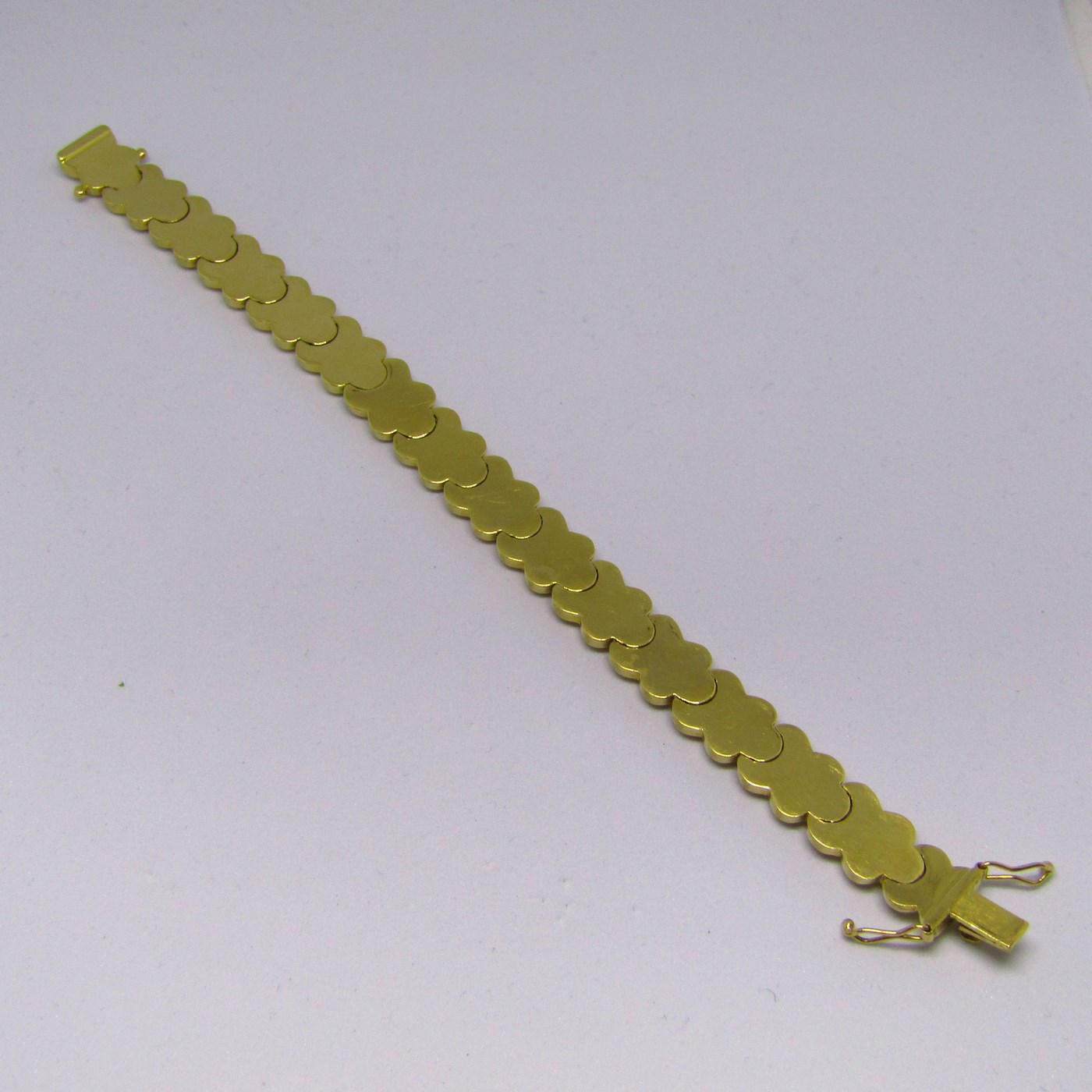 Pulsera de Oro de 18k. articulada. Pulsera de Oro de 18k. articulada.
