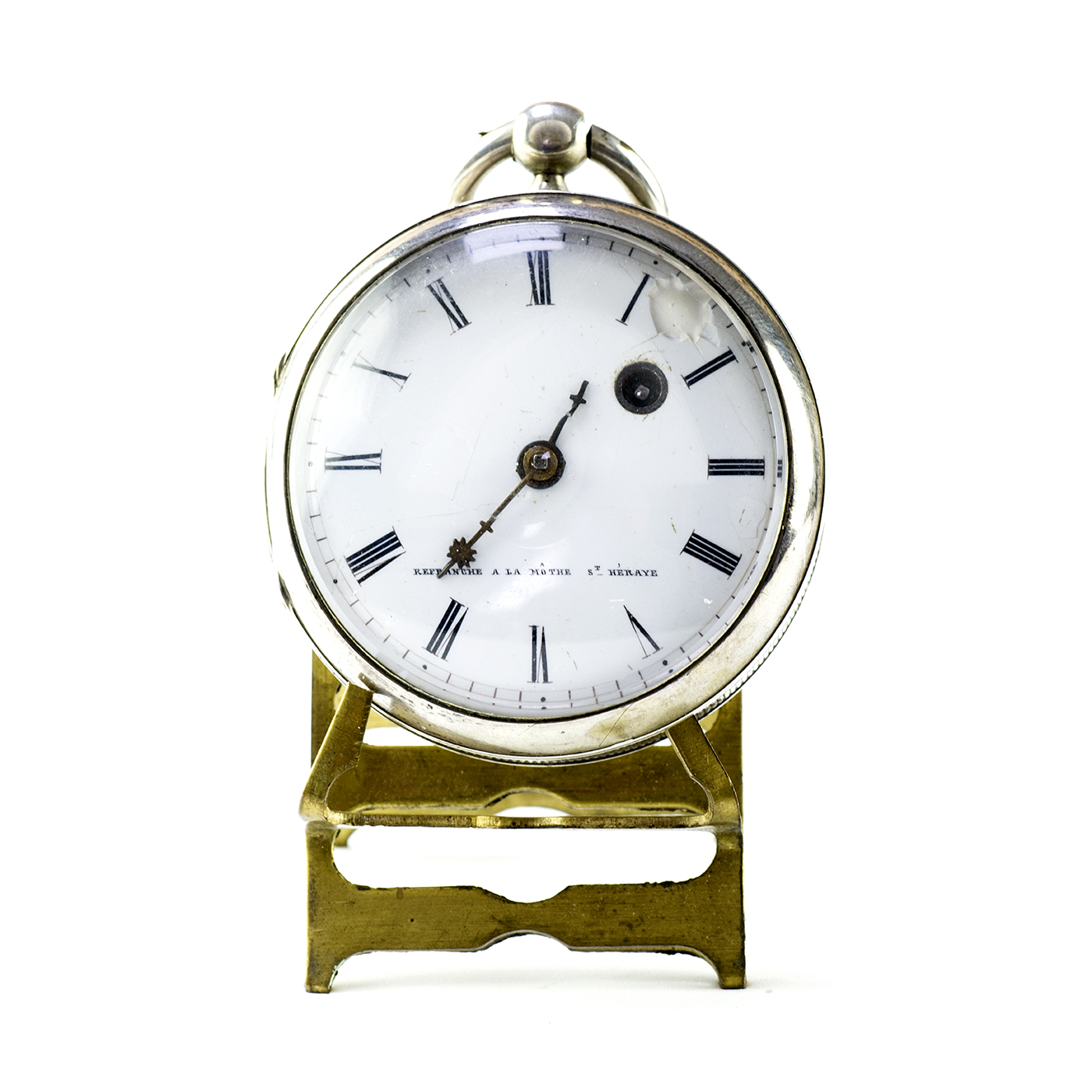 REFRANCHE A LA MOTHE, ST. HERAYE. Reloj de Bolsillo, lepine, Verge Fusee (Catalino), Francia, Ca. 1800 REFRANCHE A LA MOTHE, ST. HERAYE. Reloj de Bolsillo, lepine, Verge Fusee (Catalino), Francia, Ca. 1800