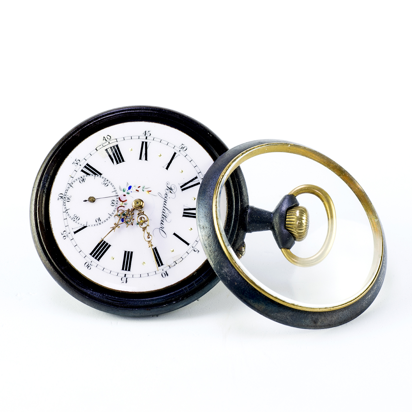 REGULATEUR. Reloj de Bolsillo, lepine y remontoir. Suiza, ca. 1900 REGULATEUR. Reloj de Bolsillo, lepine y remontoir. Suiza, ca. 1900