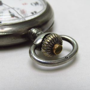 Reloj-Cronómetro Suizo, Lepine y remontoir. Suiza, ca. 1890.