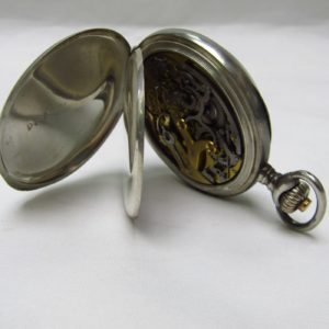 Reloj-Cronómetro Suizo, Lepine y remontoir. Suiza, ca. 1890.