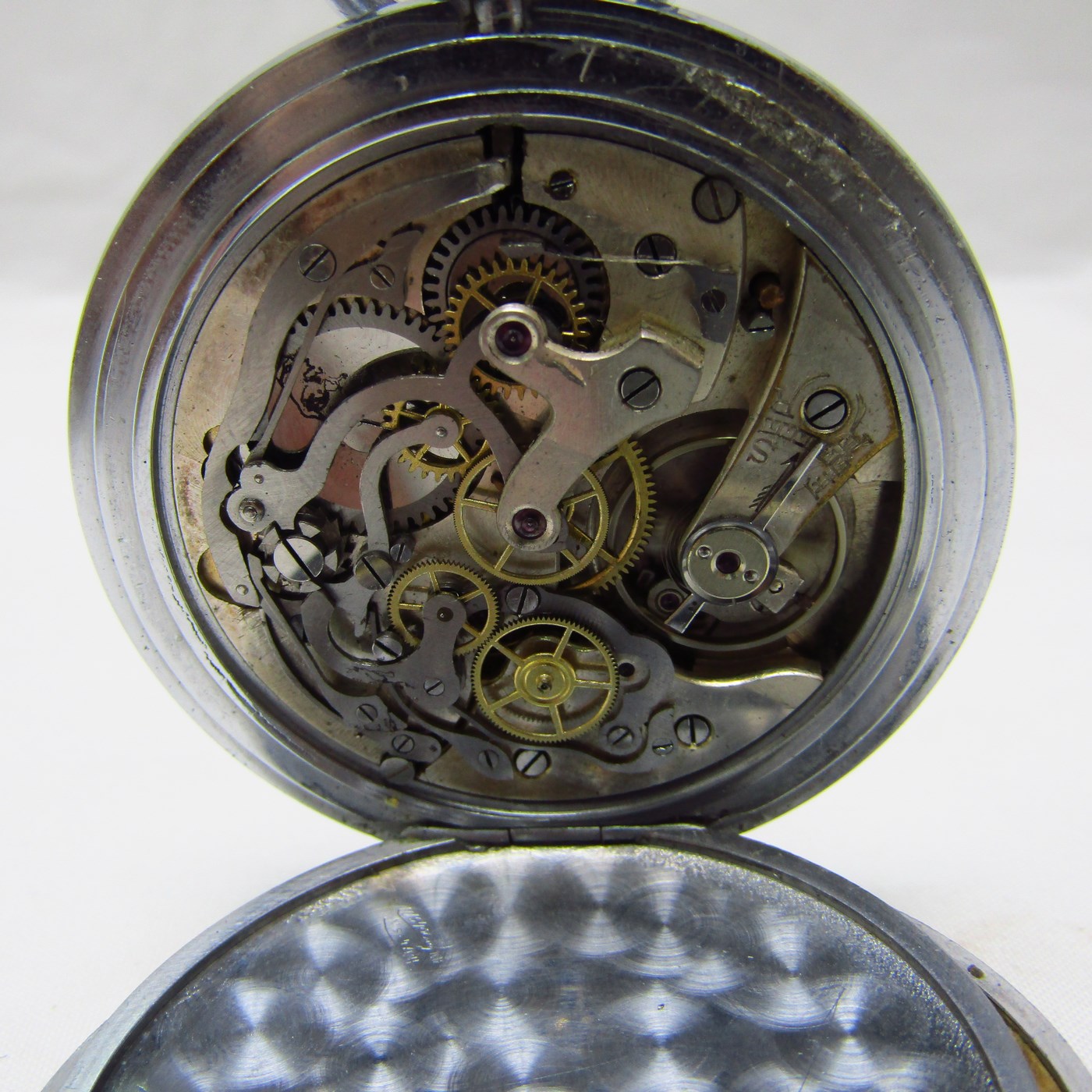 Reloj-Cronómetro Suizo, Lepine y remontoir. Suiza, ca. 1920. Reloj-Cronómetro Suizo, Lepine y remontoir. Suiza, ca. 1920.