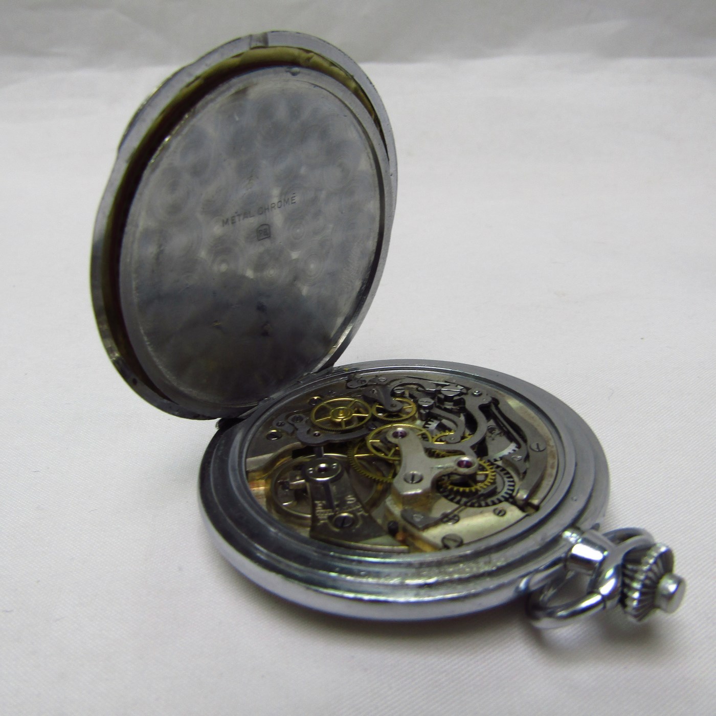 Reloj-Cronómetro Suizo, Lepine y remontoir. Suiza, ca. 1920. Reloj-Cronómetro Suizo, Lepine y remontoir. Suiza, ca. 1920.
