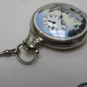 Reloj de Bolsillo de Alta Colección, Chinesse. Escape Duplex. Circa, 1810-1850.