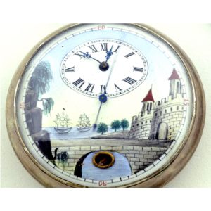 Reloj de Bolsillo de Alta Colección, Chinesse. Escape Duplex. Circa, 1810-1850.