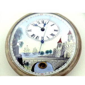 Reloj de Bolsillo de Alta Colección, Chinesse. Escape Duplex. Circa, 1810-1850.