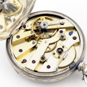 Reloj de bolsillo de caballero (CAPTAIN), Lepine. THE INTERNATIONAL. Suiza, Ca, 1880.