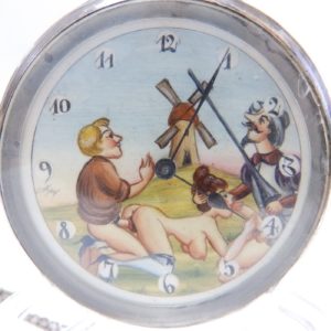 Reloj de Bolsillo Erótico, Lepine. Automatón. Londres, Ca. 1879.