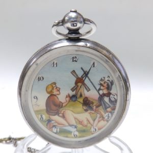 Reloj de Bolsillo Erótico, Lepine. Automatón. Londres, Ca. 1879.