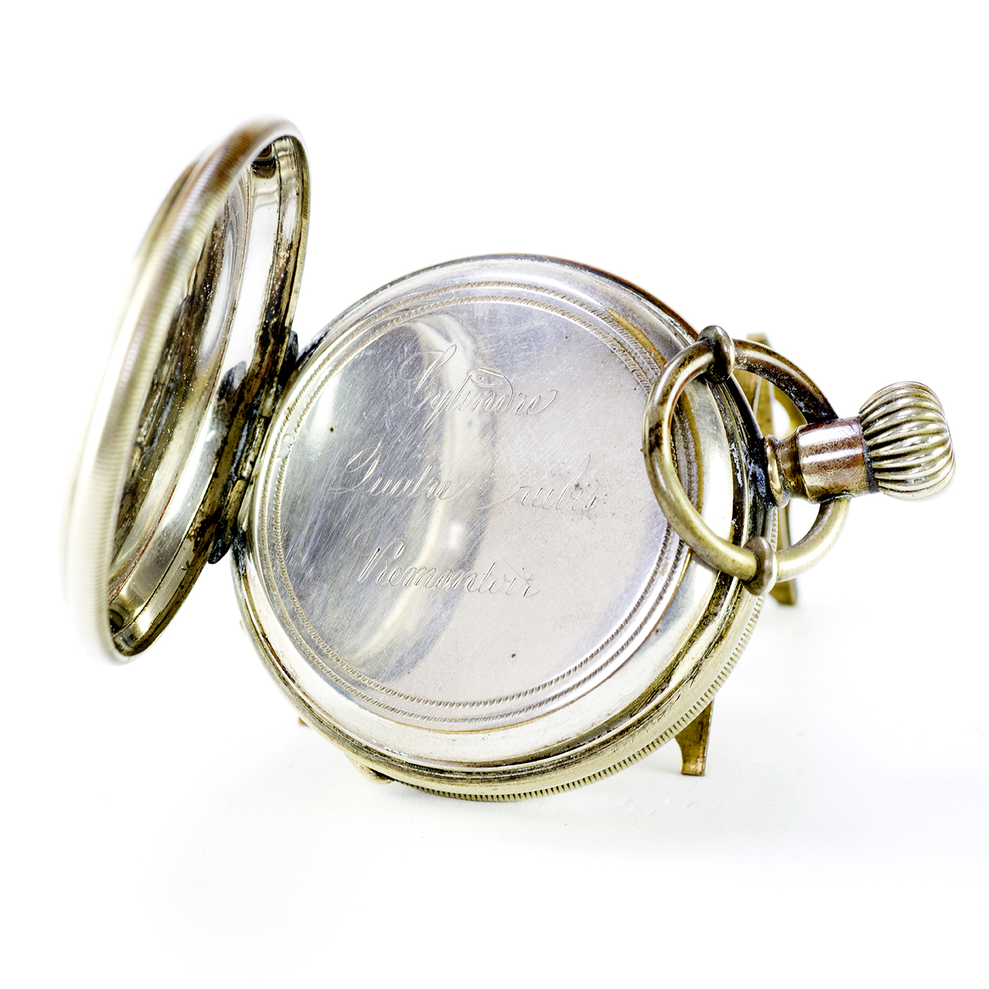 Reloj de bolsillo, EXPERIMENTAL, lepine y remontoir. Siglo XIX. Reloj de bolsillo, EXPERIMENTAL, lepine y remontoir. Siglo XIX.
