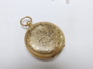 Reloj de bolsillo Half Fusee (Semicatalino). England, Chester, 1872.