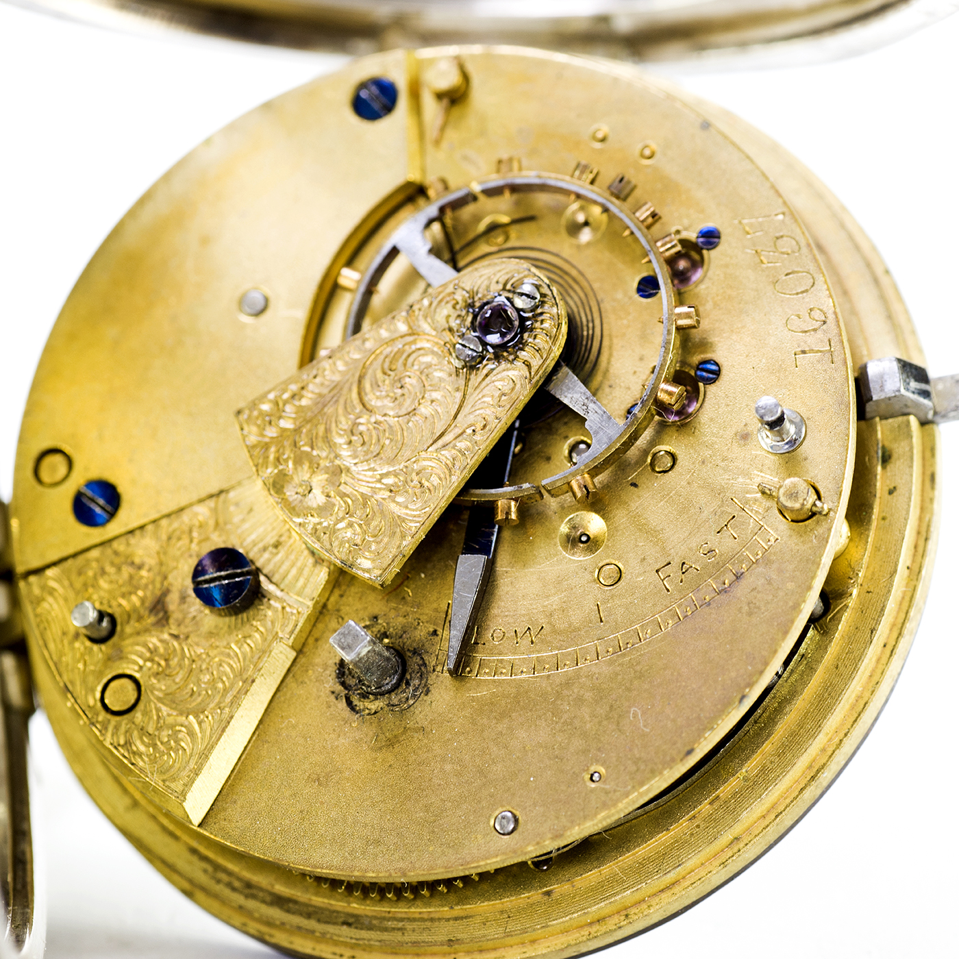 Reloj de bolsillo inglés, lepine, Half Fusee (Semicatalino). England, 1899. Reloj de bolsillo inglés, lepine, Half Fusee (Semicatalino). England, 1899.