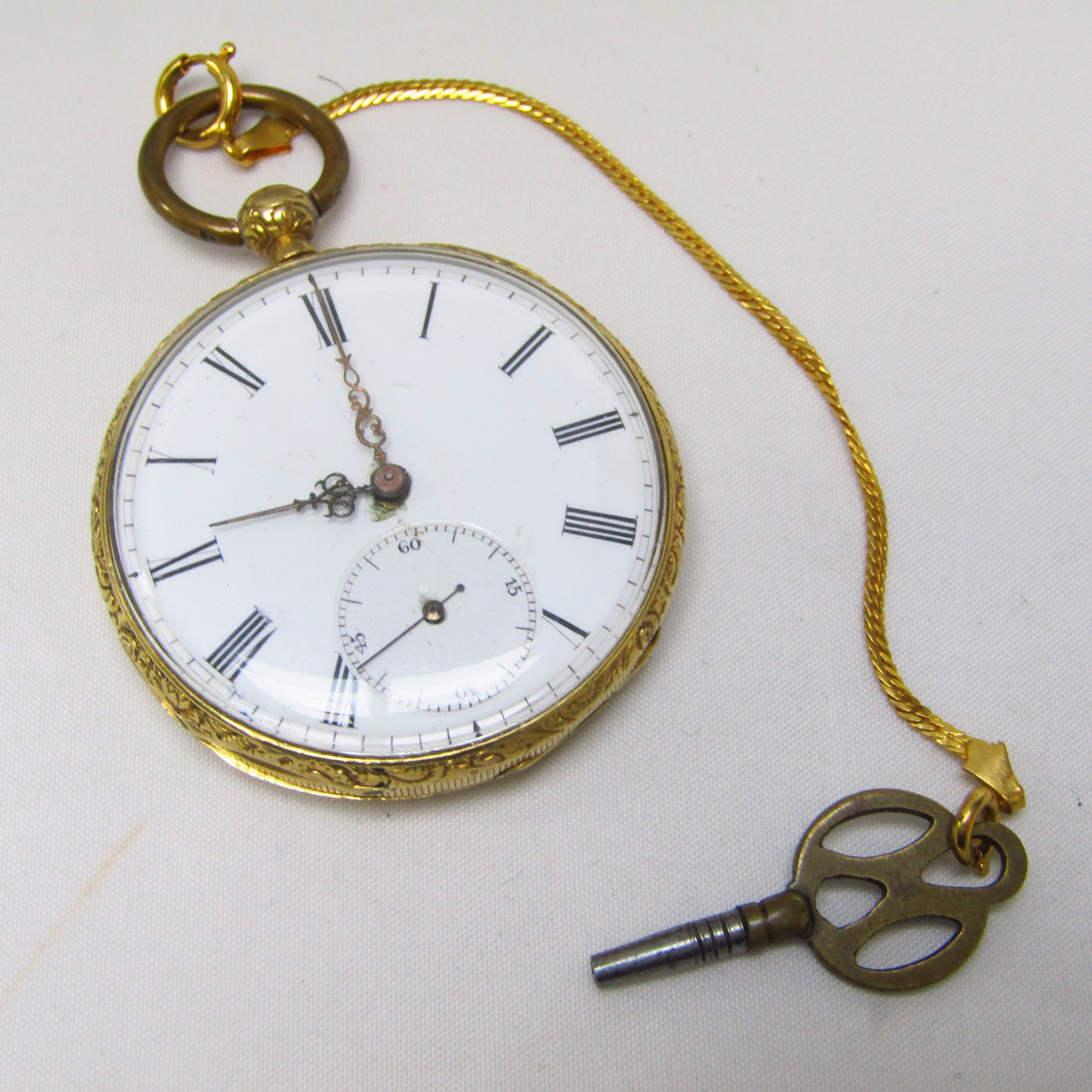 Reloj de Bolsillo, Lepine. Suiza, ca. 1900 Reloj de Bolsillo, Lepine. Suiza, ca. 1900