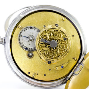 Reloj de bolsillo, Lepine, Verge Fusee (catalino). Francia, ca. 1825