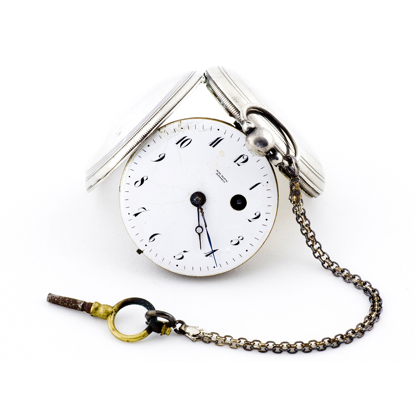 Reloj de bolsillo, lepine, Verge Fusee (Catalino), para caballero. Pps.siglo XIX