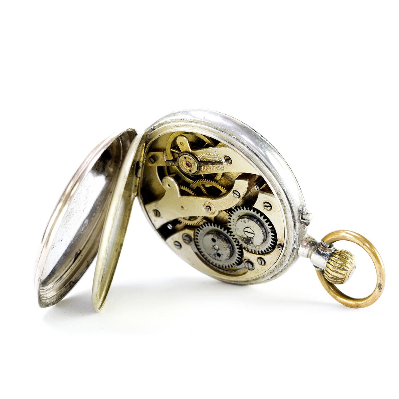 Reloj de Bolsillo, lepine y remontoir. Alemania, ca. 1890. Reloj de Bolsillo, lepine y remontoir. Alemania, ca. 1890.