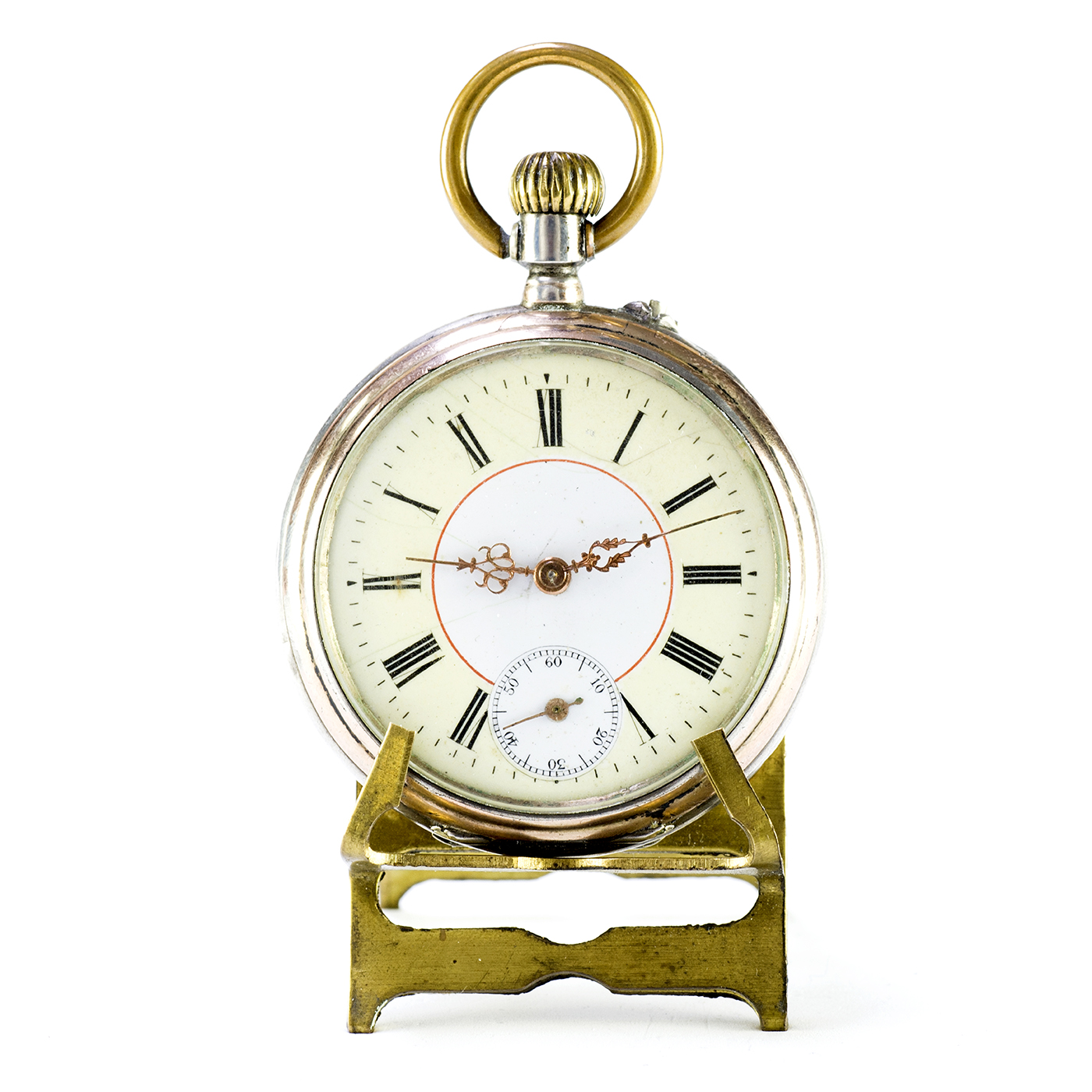 Reloj de Bolsillo, lepine y remontoir. Alemania, ca. 1890.