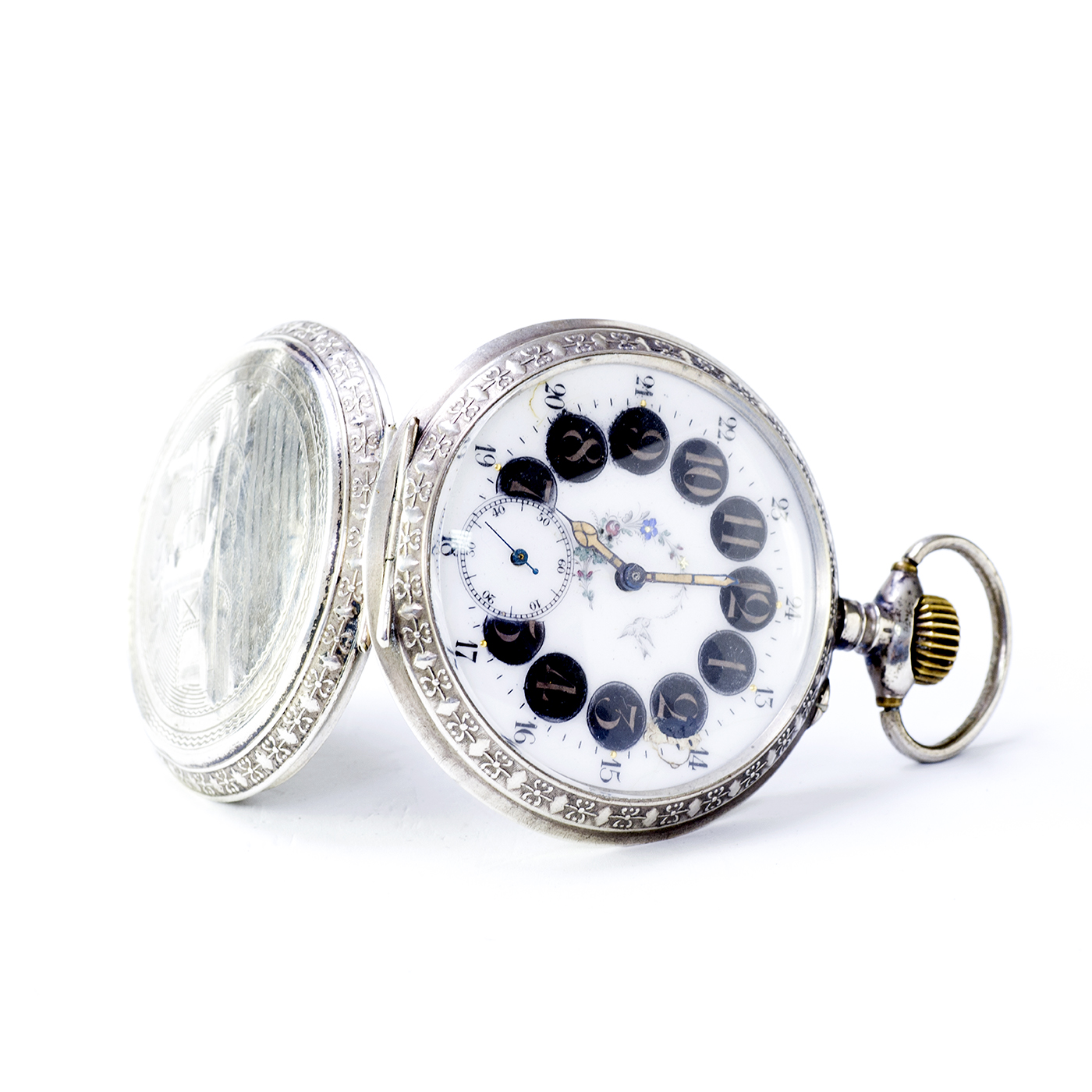 Reloj de Bolsillo, lepine y remontoir, gran tamaño. Suiza, ca. 1890 Reloj de Bolsillo, lepine y remontoir, gran tamaño. Suiza, ca. 1890