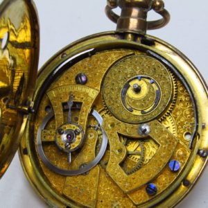 Reloj de bolsillo para caballero, lepine, para el mercado chino. Ca. 1860.