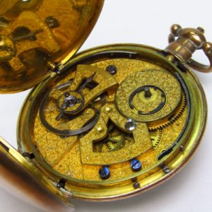 Reloj de bolsillo para caballero, lepine, para el mercado chino. Ca. 1860.