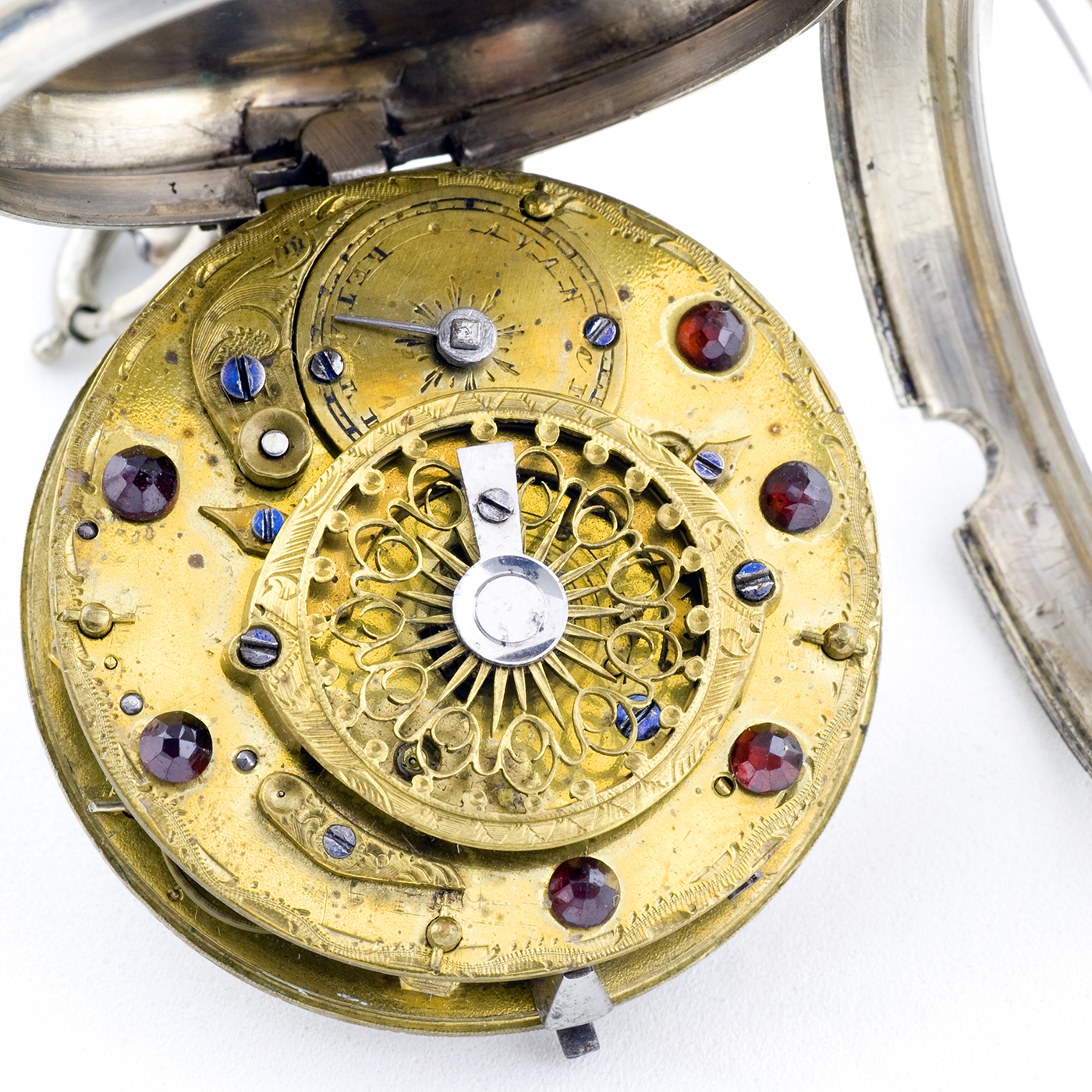 Reloj de bolsillo para caballero, lepine, verge Fuseé (catalino). Plata. Francia. Ca. 1800 Reloj de bolsillo para caballero, lepine, verge Fuseé (catalino). Plata. Francia. Ca. 1800