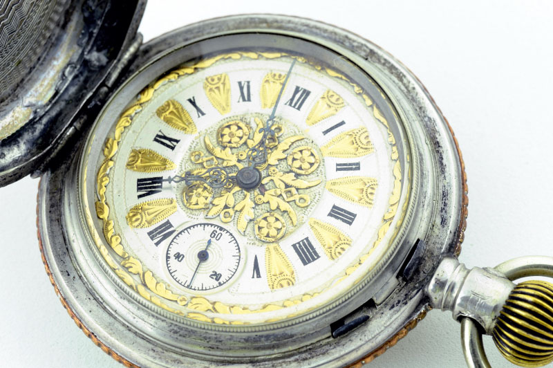 Reloj de Bolsillo para caballero, Saboneta y remontoir. Finales XIX. Reloj de Bolsillo para caballero, Saboneta y remontoir. Finales XIX.