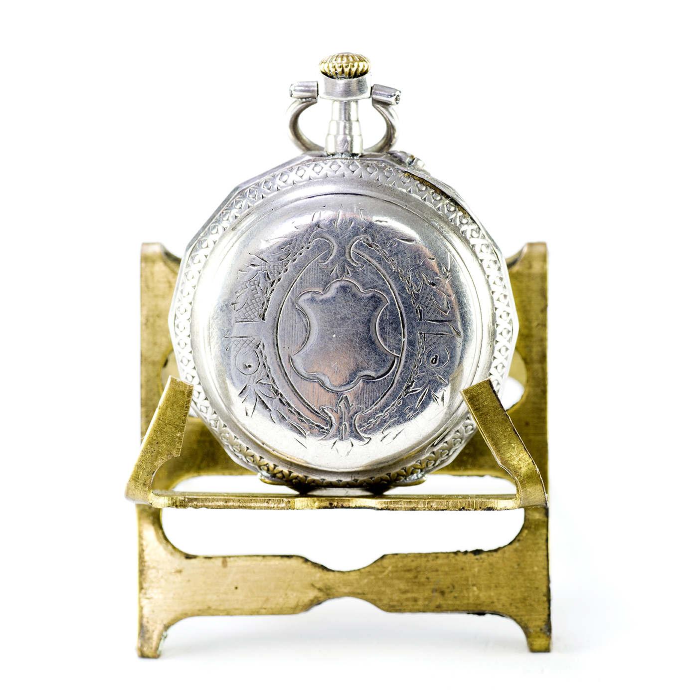 Reloj de colgar, lepine y remontoir. Suiza, ca. 1890