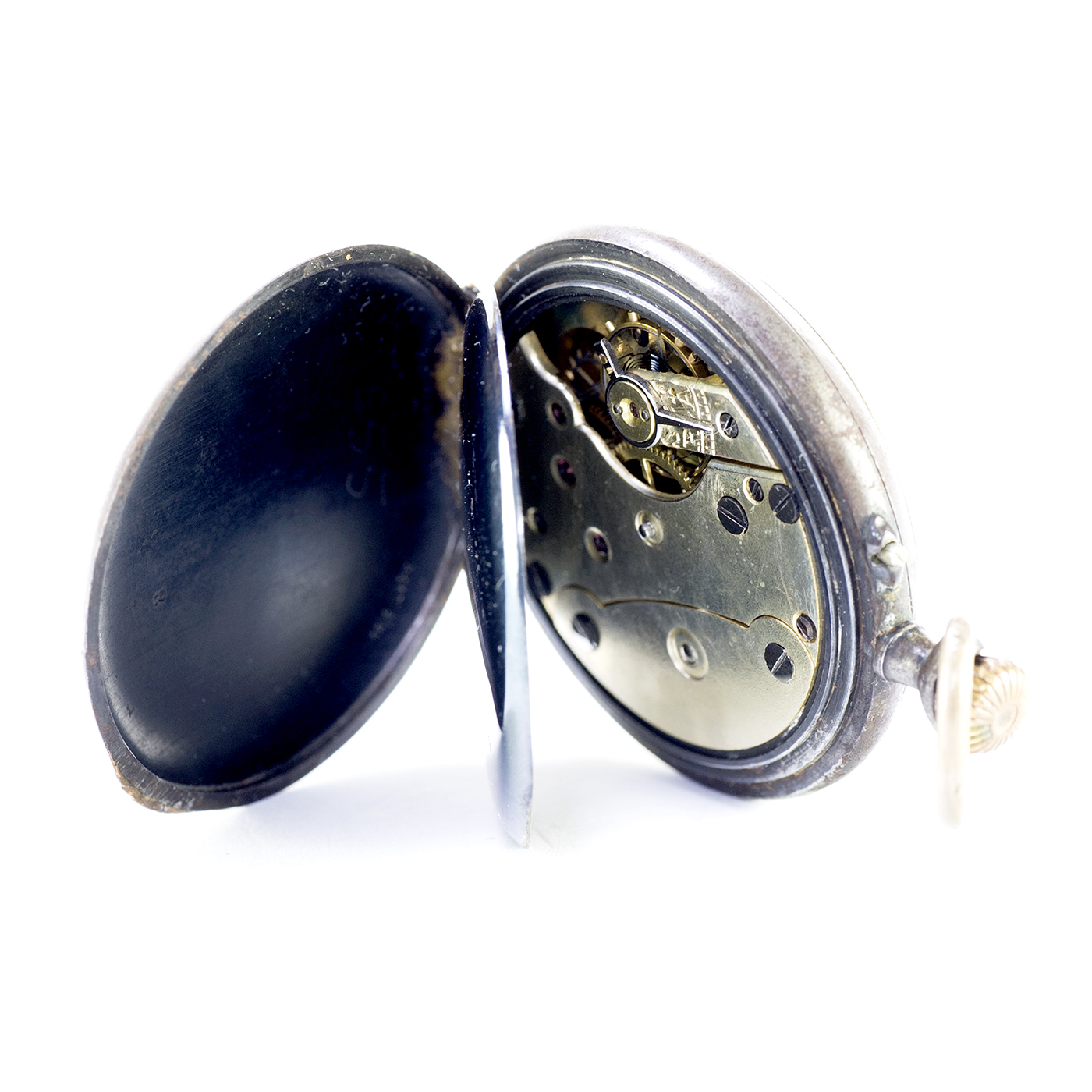 Reloj de colgar, lepine y remontoir. Suiza, ca. 1900 Reloj de colgar, lepine y remontoir. Suiza, ca. 1900