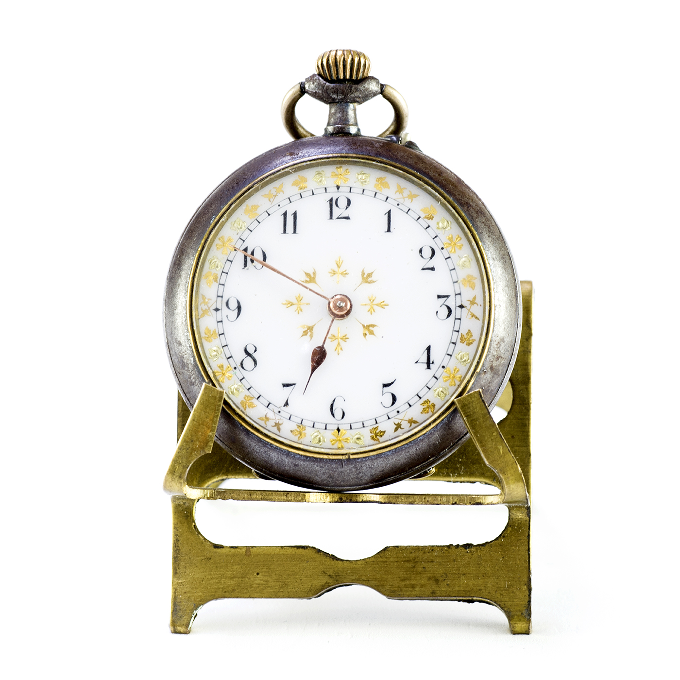 Reloj de colgar, lepine y remontoir. Suiza, ca. 1900