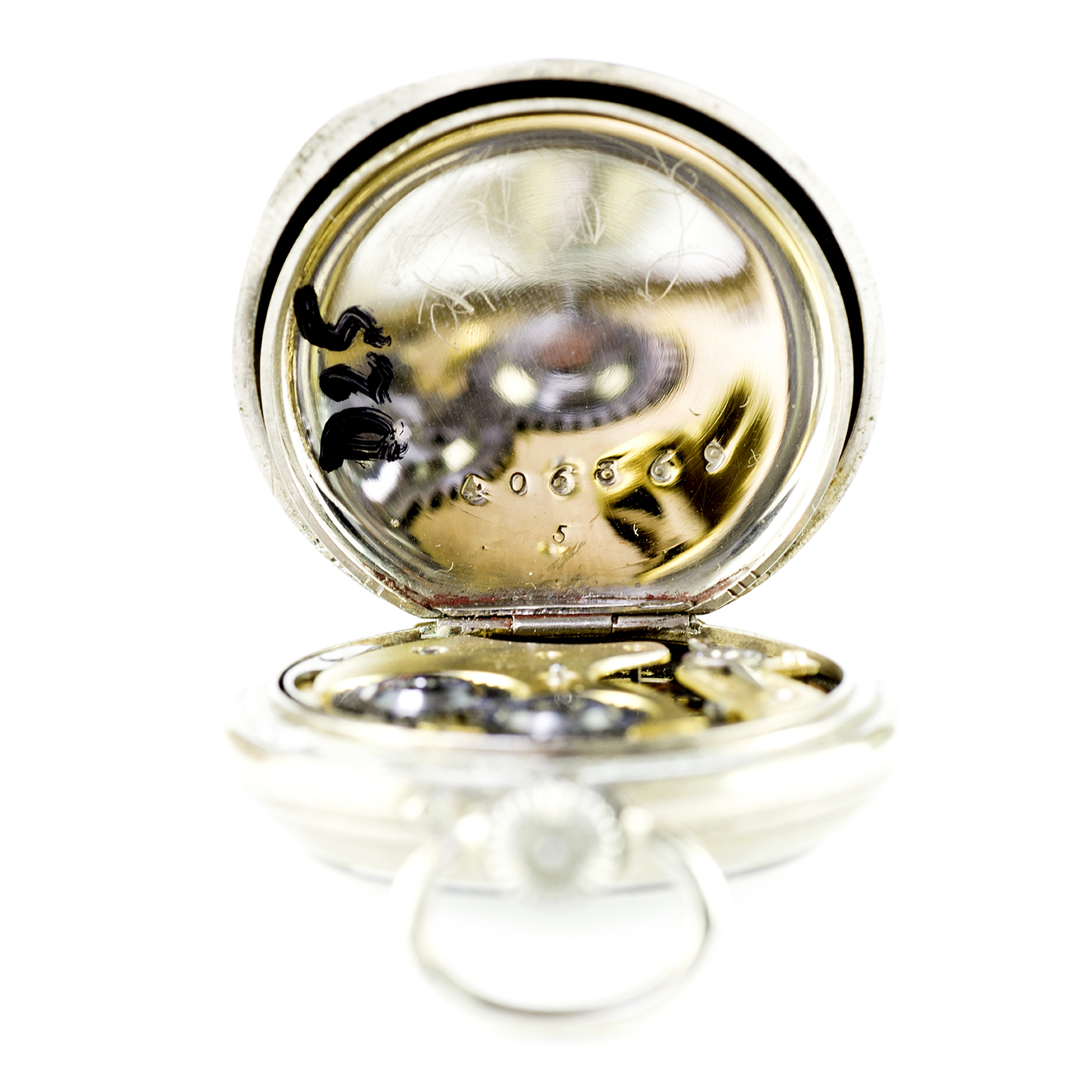 Reloj de colgar, lepine y remontoir. Suiza, ca. 1900 Reloj de colgar, lepine y remontoir. Suiza, ca. 1900