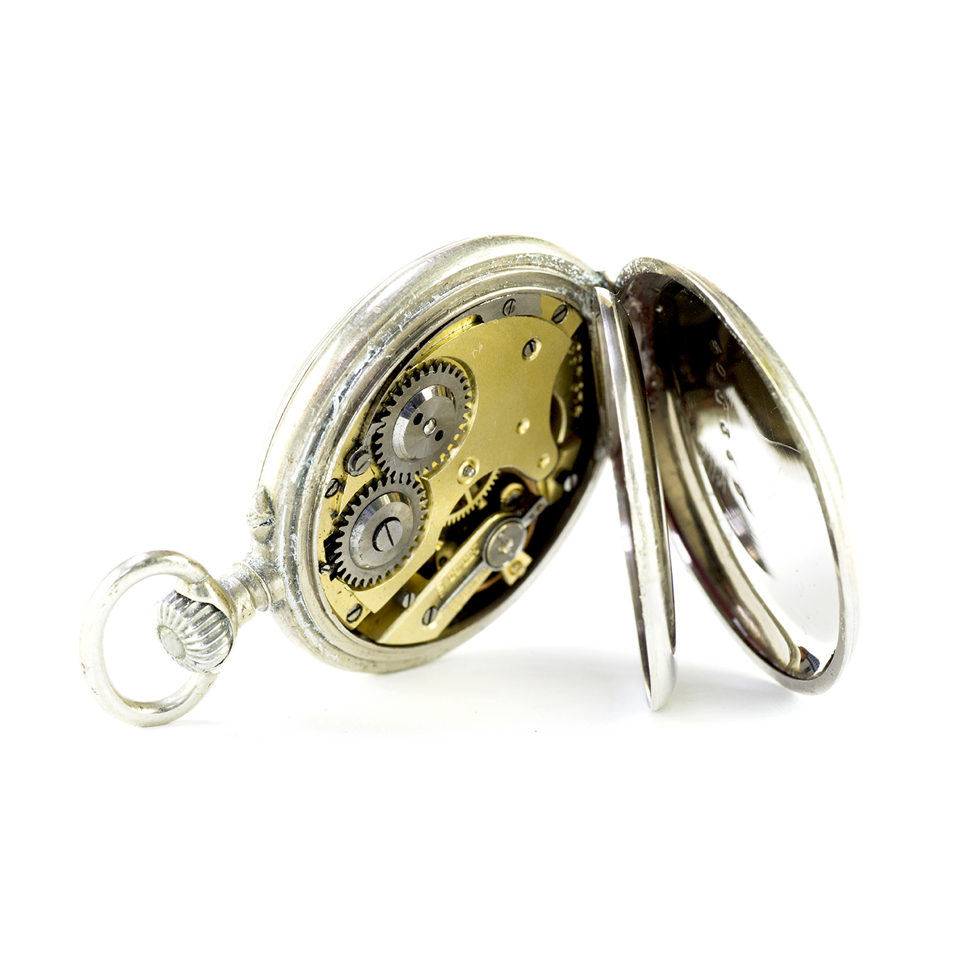 Reloj de colgar, lepine y remontoir. Suiza, ca. 1900 Reloj de colgar, lepine y remontoir. Suiza, ca. 1900