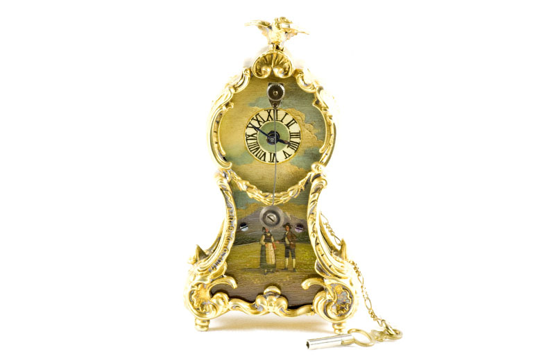 Reloj de Sobremesa de alta colección. Manufactura Austriaca. Siglo XIX Reloj de Sobremesa de alta colección. Manufactura Austriaca. Siglo XIX