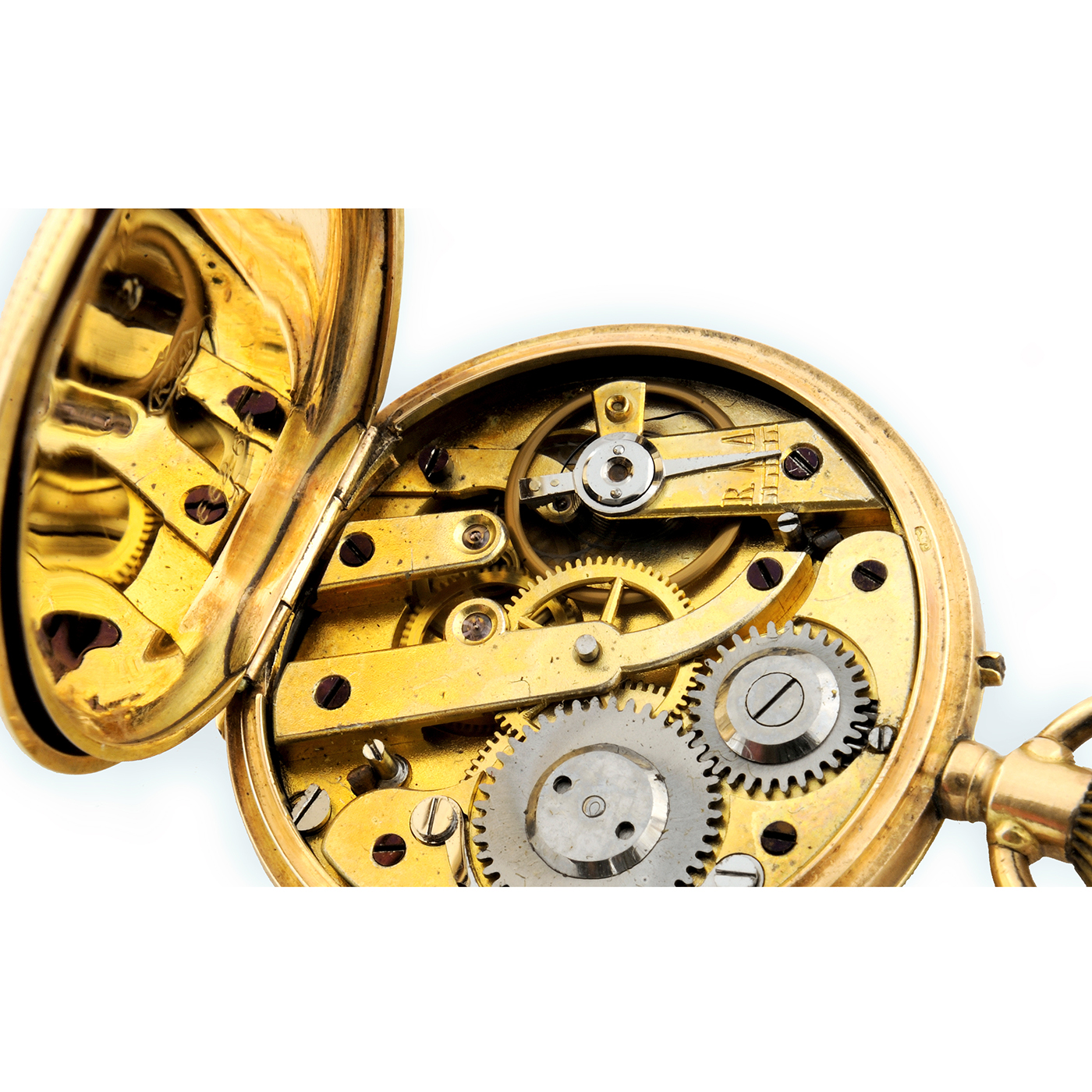 Reloj Francés de Bolsillo-Colgar, Hunter (cazador). Ca. 1890. Reloj Francés de Bolsillo-Colgar, Hunter (cazador). Ca. 1890.