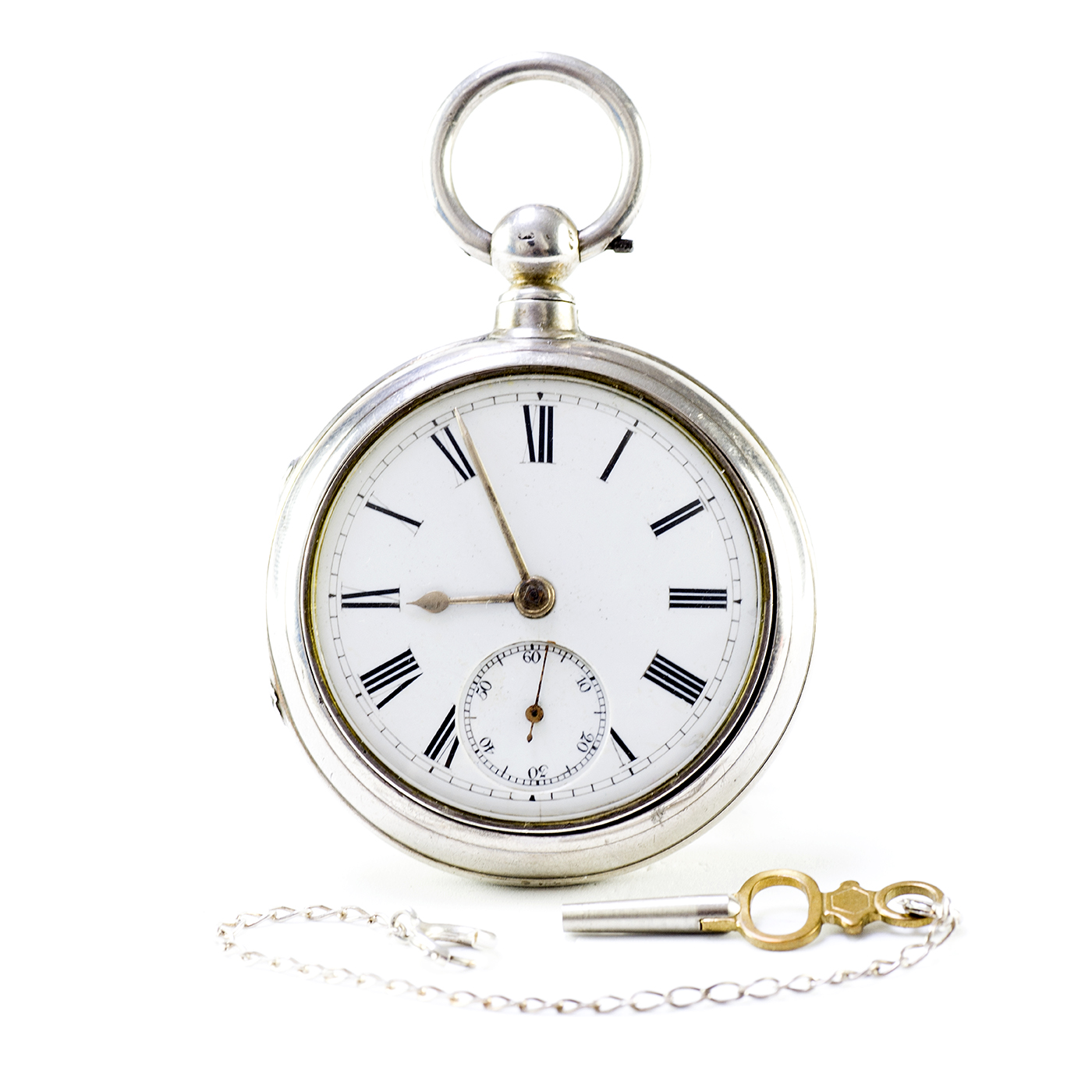 Reloj Inglés de Bolsillo, lepine, Half Fusee (SemiCatalino). Inglaterra, 1868. Reloj Inglés de Bolsillo, lepine, Half Fusee (SemiCatalino). Inglaterra, 1868.