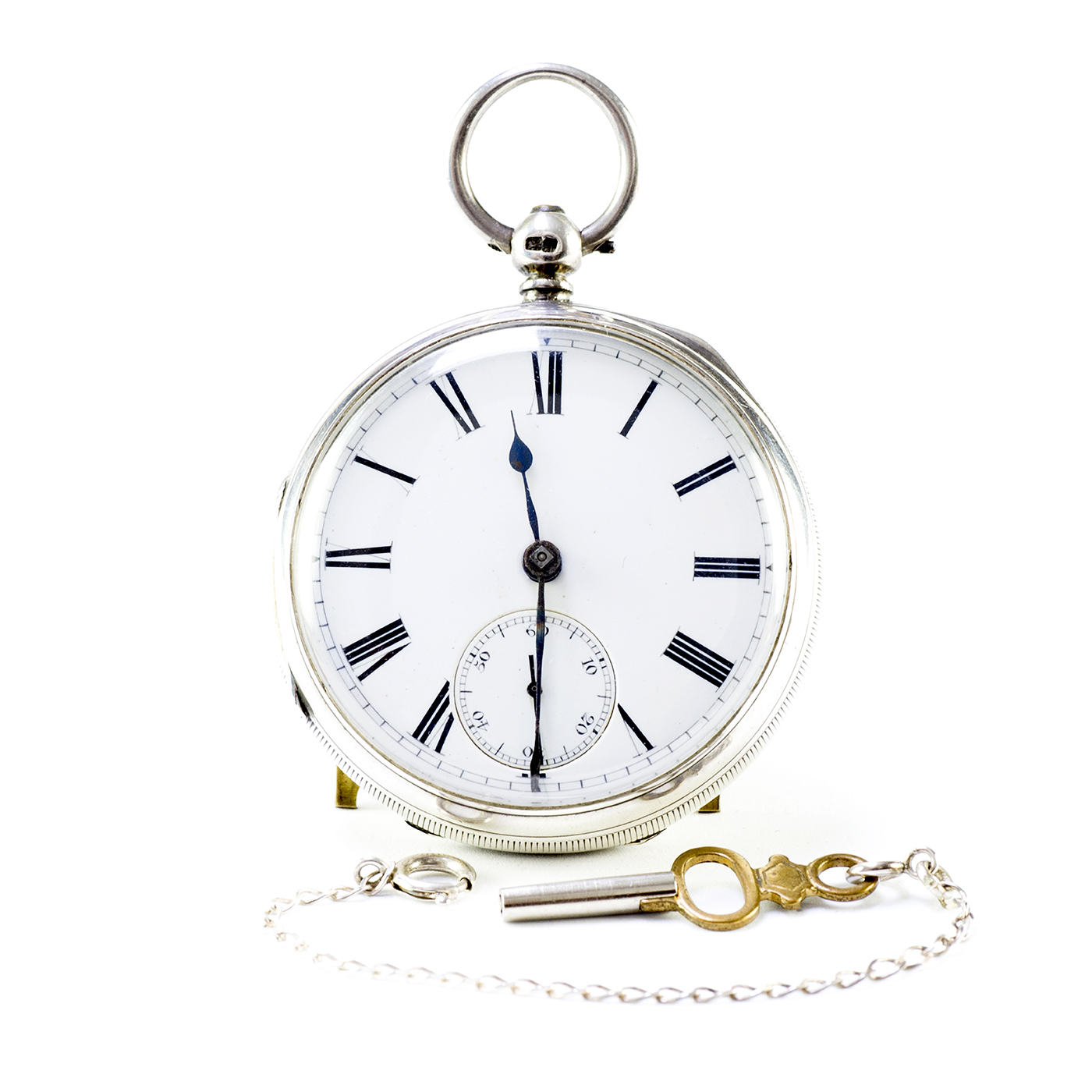 Reloj Inglés de Bolsillo, lepine, Half Fusee (SemiCatalino). Inglaterra, 1884. Reloj Inglés de Bolsillo, lepine, Half Fusee (SemiCatalino). Inglaterra, 1884.
