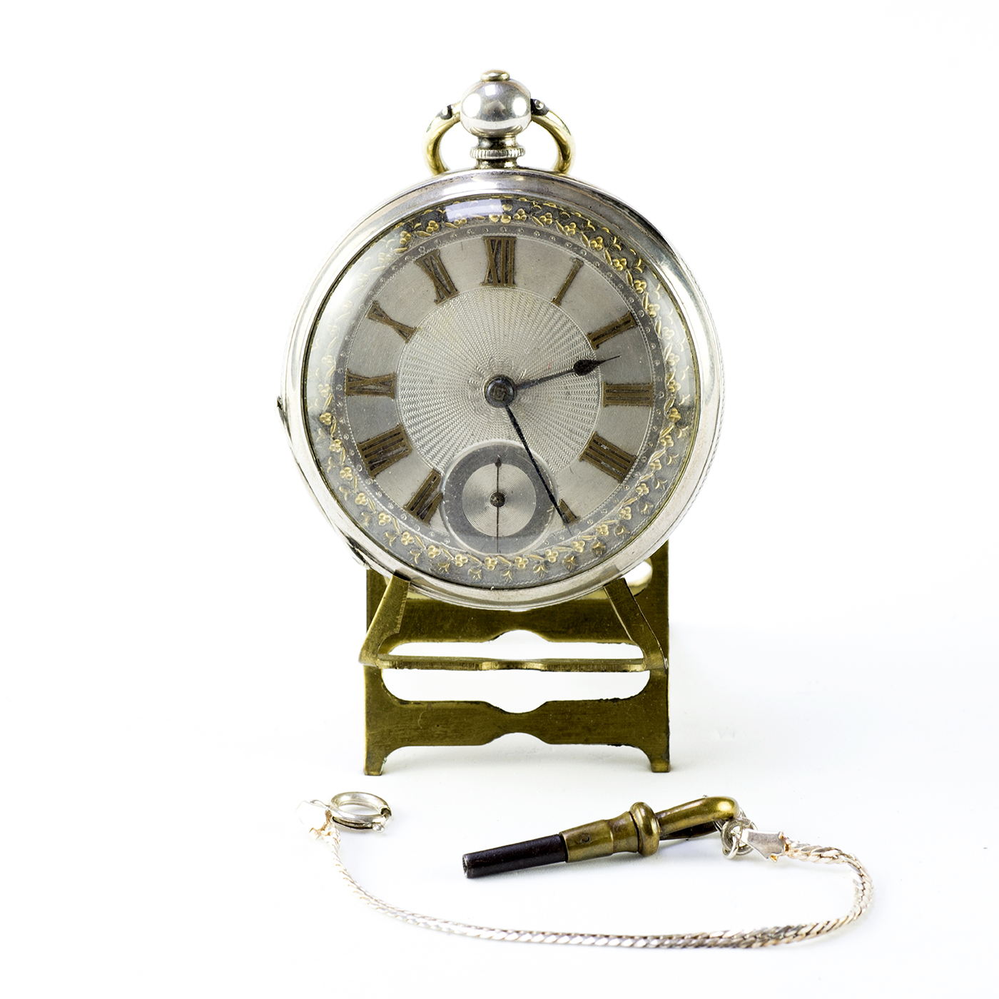 Reloj inglés de Bolsillo, lepine. Suiza, ca. 1880. Reloj inglés de Bolsillo, lepine. Suiza, ca. 1880.