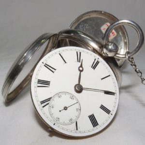 Reloj Inglés de Bolsillo para caballero, lepine, Half Fusee (Semicatalino). Londre, 1889.