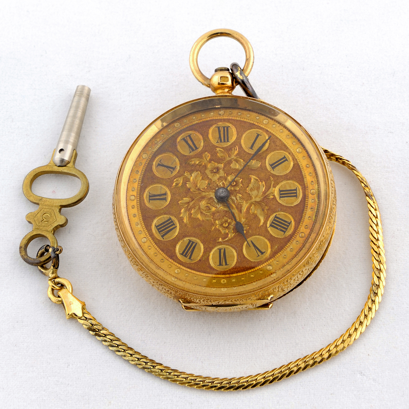 Sold At Auction: Gluck Swiss Made Chateau Pocket Watch | lupon.gov.ph