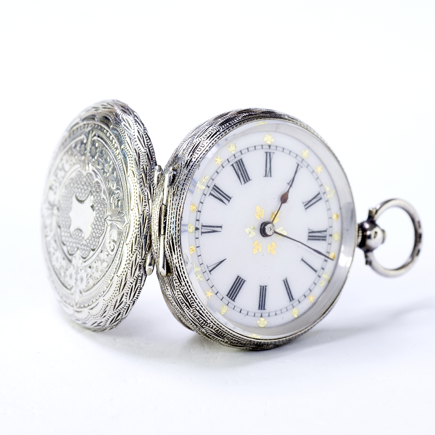 Reloj Suizo de Bolsillo-Colgar, lepine. Ca. 1900 Reloj Suizo de Bolsillo-Colgar, lepine. Ca. 1900